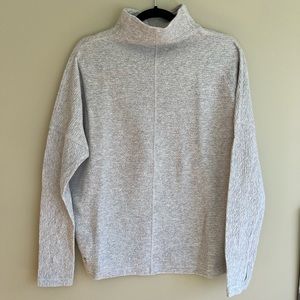 Lululumon Mockneck Sweater Pullover - Grey